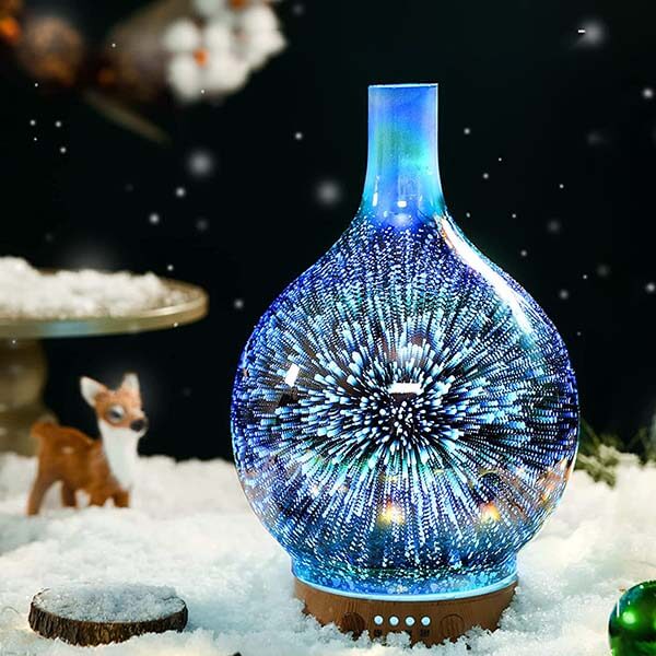vapore dream 3d dizajn parologtato 6, 3D Firework üveg illatdiffúzor,
